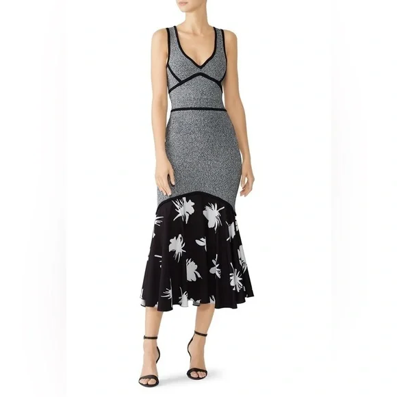 Prabal Gurung Contrast Hem Dress S
